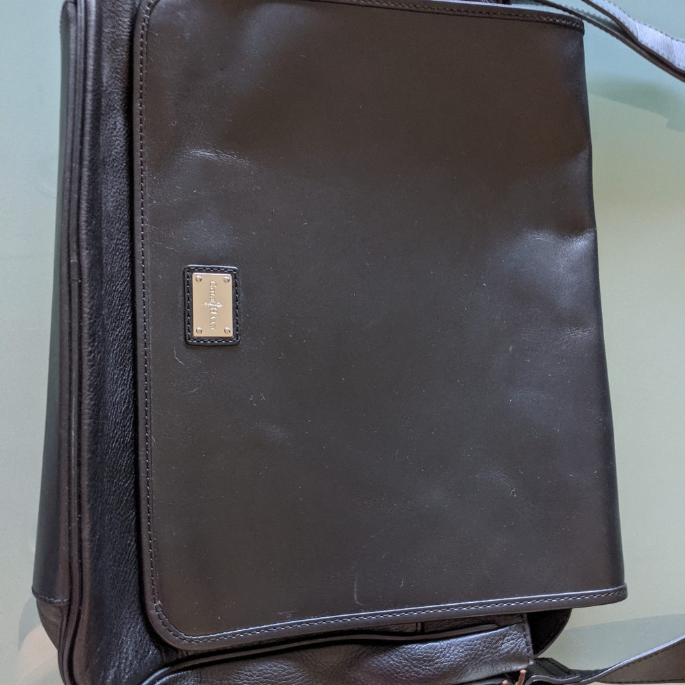 Cole Haan Leather Messenger Bag